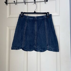 Jean skirt